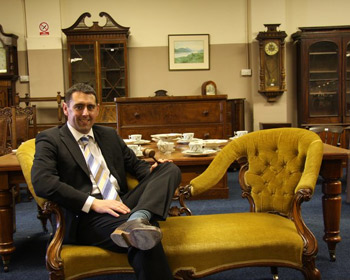 Head Auctioneer and MD Ben Gamble