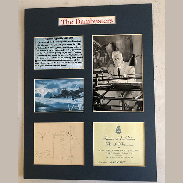 Sketch by Bouncing Bomb inventor set to ‘blow away’ bidders…