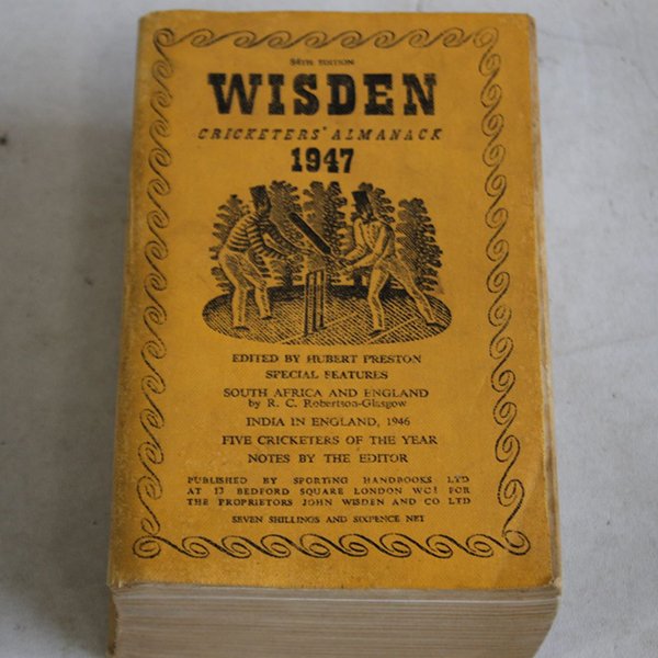 Impressive collection of ‘The bible of cricket’ set to fetch £2,000 – 3,000 at auction