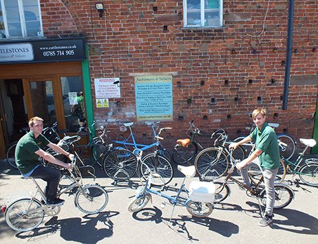 Re-CYCLE… Collection of vintage bikes set for auction in Penkridge next Wednesday