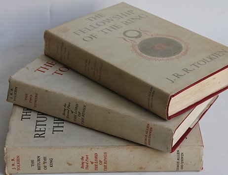 First edition set of Lord of the Rings books to bring bidders out next week