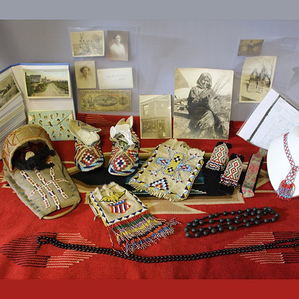 Native American tribal art recalling adventures of a pioneering female traveller from the West Midlands set to sell at auction