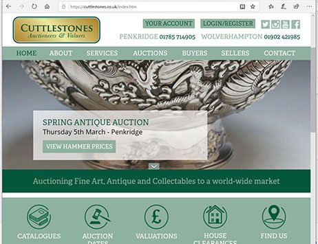 Global success sees Staffordshire auction house launch new website