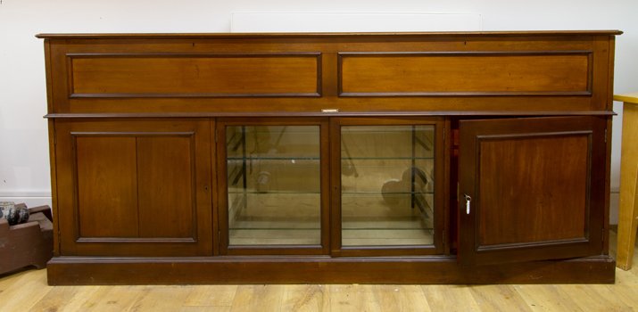 lot 81 a &lsquo;C. Farlow & Co. Ltd&rsquo; mahogany fishing tackle cabinet
