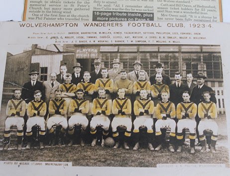 Classic Wolves’ photo collection to sell this Friday in our Collectors’ Auction