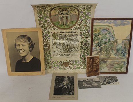 Items celebrating ‘dangerous suffragette’ set to come under the hammer in December