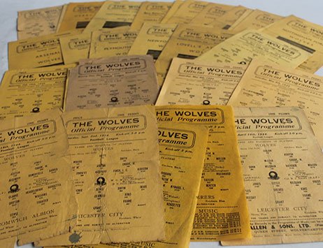 Rare Wolves vesta case amongst club memorabilia set for auction on 21st September