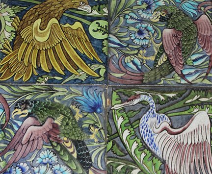 Five figures for five William de Morgan tiles in our Fine Art & Antique Auction