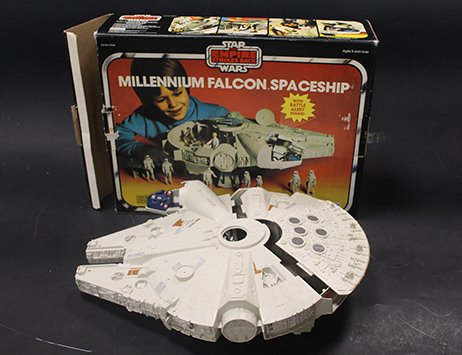 Collectable Star Wars figures got bidders hot under the collar