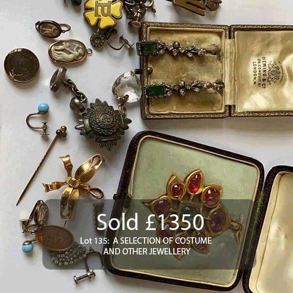 Some week for sapphires! Pendant sells for £11,000 at West Midlands auction…
